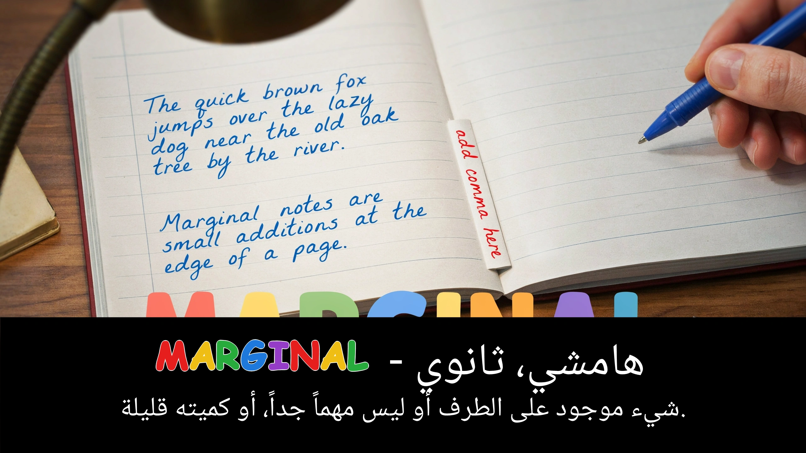 Arabic Illustration for marginal